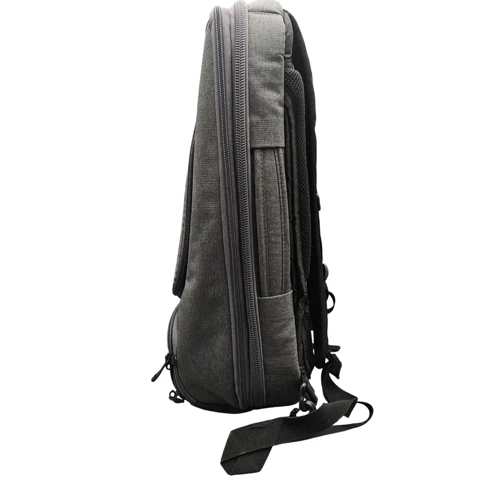eBags Pro Slim Gray Laptop Backpack Slim Travel Tech Weekender Carry On Bag AT&T